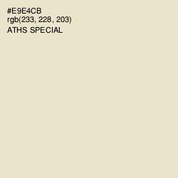 #E9E4CB - Aths Special Color Image